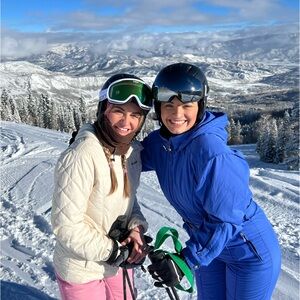 Womens Obermeyer Bright Blue Skisuit